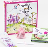 Complete Tooth Fairy Kit--Fairyland Collection-Pink-12/Carton Baby Tooth Album, baby tooth, tooth fairy, fairyland, baby teeth, loose baby tooth, tooth fairy, keepsake, keepsake box, tooth fairy keepsake box, toothless smile